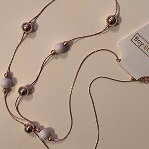 Beaded Necklace by Bay Studio New with Tags